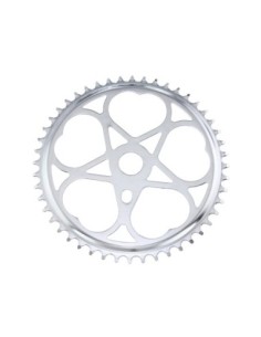 Steel Chainring Sweet Heart 1/2 X 3/32 48t Chrome.